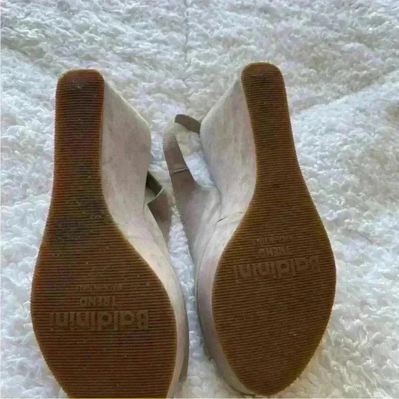 Baldinini Leather Nude Platform Shoe, high platform shoes size 38 EUR - Picture 3 of 5